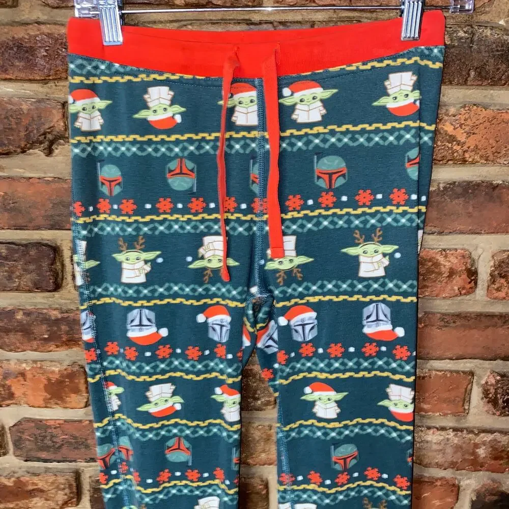 Hanna Andersson x Star Wars Baby Yoda Pajama Sleepwear Pants Women's Size XS